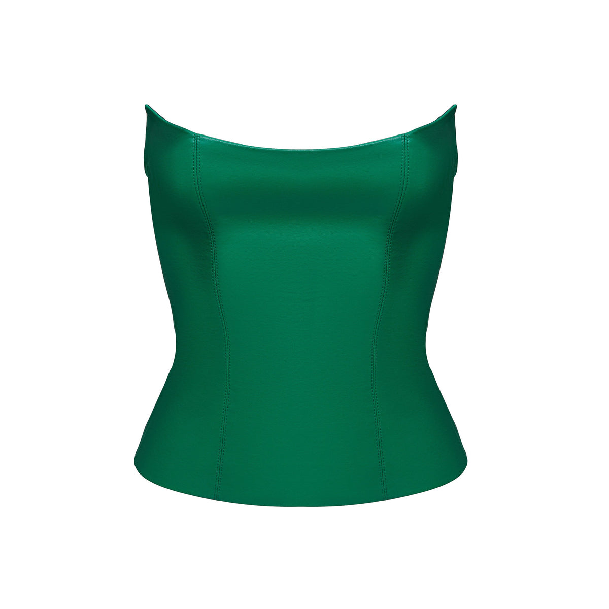 Fashionkilla utility corset top in green (part of a set)