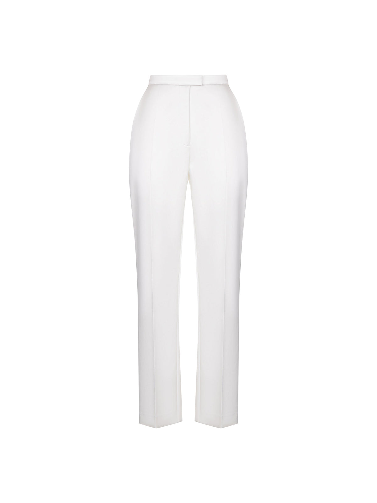 Satin cigarette pants White RC23S056D002 - buy at the online